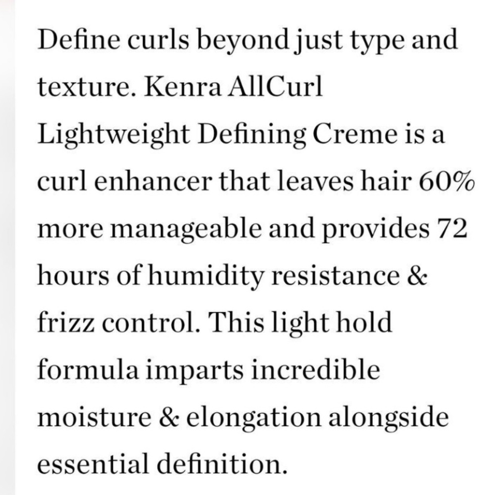 AllCurl Lightweight Defining Crème - 3.6 oz - Picture 4 of 6